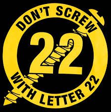 A quick History of letter 22