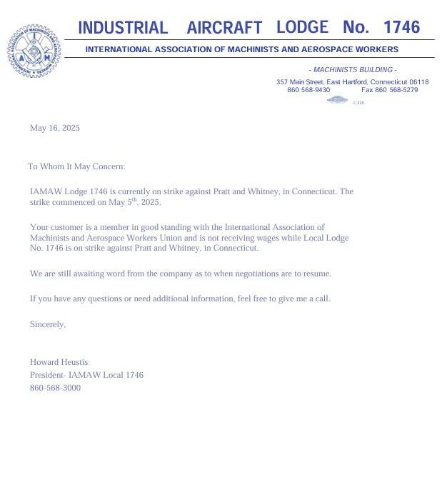A Message From Local Lodge President Howard Huestis