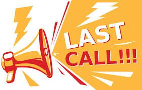 Last Call for Strike Checks!!!