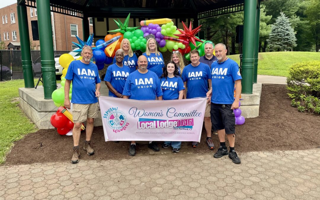 IAM Local 1746 Helps Kids in East Hartford, CT
